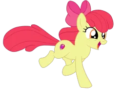 Size: 1900x1508 | Tagged: safe, artist:gmaplay, derpibooru import, apple bloom, earth pony, pony, adorabloom, apple bloom's bow, bow, cute, hair bow, image, older, older apple bloom, png, simple background, solo, transparent background