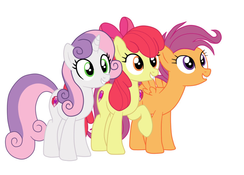 Size: 2500x1794 | Tagged: safe, artist:gmaplay, derpibooru import, apple bloom, scootaloo, sweetie belle, earth pony, pegasus, pony, unicorn, growing up is hard to do, adorabloom, apple bloom's bow, bow, cute, cutealoo, diasweetes, hair bow, image, older, older apple bloom, older scootaloo, older sweetie belle, png, simple background, transparent background