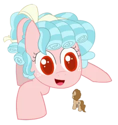 Size: 6372x6764 | Tagged: safe, artist:izzy64, derpibooru import, cozy glow, oc, oc:dust bunny, earth pony, pony, earth pony oc, image, micro, png, simple background, solo, tiny, tiny ponies, transparent background