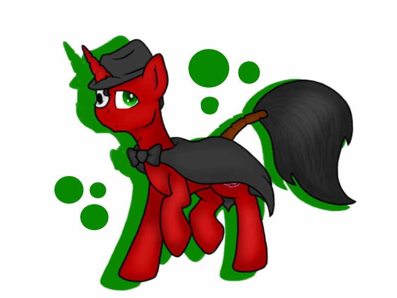Size: 1024x768 | Tagged: safe, artist:ashley-the-muffin, derpibooru import, oc, oc:harmonia, unofficial characters only, pony, unicorn, cape, clothes, hat, image, jpeg, leonine tail, male, mask, phantom of the opera, solo, stallion, tail