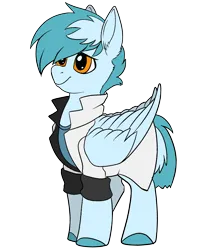 Size: 1935x2160 | Tagged: safe, artist:brainiac, derpibooru import, oc, oc:concorde, pegasus, image, png, simple background, solo, transparent background