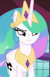 Size: 960x1475 | Tagged: safe, derpibooru import, screencap, princess celestia, a royal problem, image, jpeg