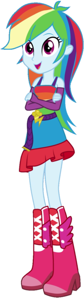 Size: 372x1319 | Tagged: safe, artist:fireluigi29, derpibooru import, rainbow dash, human, equestria girls, crossed arms, cute, dashabetes, fall formal outfits, female, humanized, image, open mouth, open smile, png, rainbow dash always dresses in style, smiling, solo
