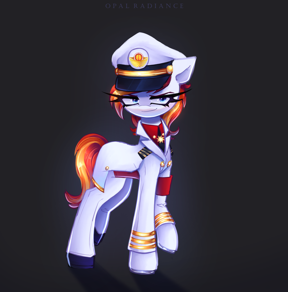 Size: 2800x2840 | Tagged: safe, artist:opal_radiance, derpibooru import, oc, oc:silverfoot, earth pony, pony, image, png, solar, solar empire, solo, vgen