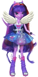Size: 1480x3000 | Tagged: safe, derpibooru import, twilight sparkle, equestria girls, rainbow rocks, doll, g4, image, koopa paratroopa, png, toy, wings
