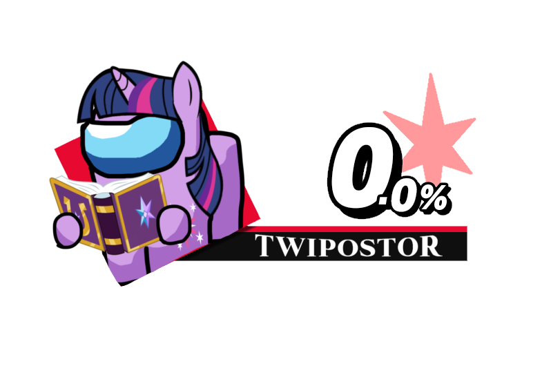 Size: 798x540 | Tagged: safe, artist:josephthedumbimpostor, derpibooru import, twilight sparkle, among us, image, png, super smash bros., twipostor