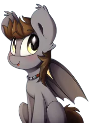 Size: 586x800 | Tagged: safe, artist:perozadotarts, derpibooru import, oc, oc:devin, pony, derpibooru community collaboration, 2024 community collab, blushing, cute, image, jewelry, looking at you, male, necklace, ocbetes, png, simple background, smiling, stallion, transparent background