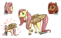 Size: 828x509 | Tagged: safe, artist:whitewolf2425, derpibooru import, fluttershy, pegasus, pony, image, jpeg, solo