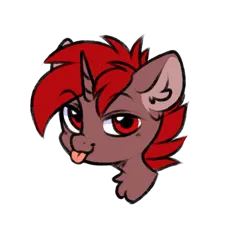 Size: 1323x1251 | Tagged: safe, artist:pesty_skillengton, derpibooru import, oc, oc:hardy, alicorn, pony, :p, chest fluff, ear fluff, image, looking at you, male, png, simple background, stallion, tongue out, transparent background