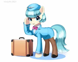 Size: 2300x1840 | Tagged: safe, artist:vinilyart, derpibooru import, coco pommel, earth pony, pony, female, g4, high res, image, mare, png, simple background, solo, white background