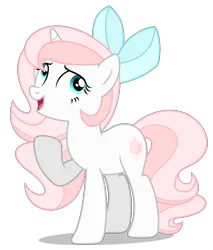 Size: 3447x4049 | Tagged: safe, artist:creedyboy124, derpibooru import, oc, oc:sweetheart, pony, unicorn, bow, female, g4, hair bow, image, png, simple background, solo, transparent background, vector