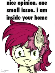 Size: 540x708 | Tagged: safe, artist:gotyx96, derpibooru import, roseluck, earth pony, pony, chest fluff, ear fluff, female, g4, image, looking at you, mare, meme, png, solo, solo female, staring at you, staring into your soul