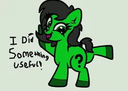 Size: 1204x859 | Tagged: safe, artist:scandianon, derpibooru import, oc, oc:anonfilly, unofficial characters only, earth pony, pony, female, filly, foal, image, looking at you, open mouth, open smile, png, pose, raised hoof, smiling, talking to viewer