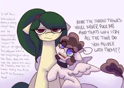 Size: 2800x2000 | Tagged: safe, artist:puppie, derpibooru import, oc, oc:myrtle remedy, oc:raevyn, earth pony, pegasus, pony, funny, image, implied sex, meme, png, simple background, text