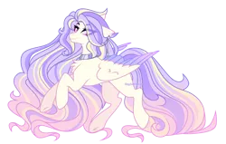 Size: 2950x1880 | Tagged: safe, artist:skyfallfrost, derpibooru import, oc, pegasus, pony, colored wings, female, image, mare, png, simple background, solo, transparent background, two toned wings, wings