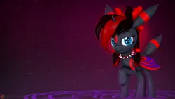 Size: 1920x1080 | Tagged: safe, artist:krasny noctali, ponerpics import, oc, oc:krasny noctali, unofficial characters only, pony, 3d, choker, clothes, female, image, jpeg, mare