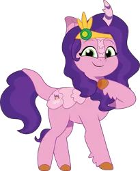 Size: 1199x1464 | Tagged: safe, artist:prixy05, derpibooru import, pipp petals, kirin, g5, my little pony: tell your tale, female, image, kirinified, png, simple background, solo, species swap, transparent background, vector