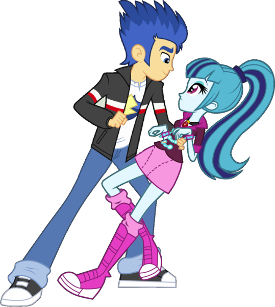 Size: 972x1082 | Tagged: safe, artist:themexicanpunisher, derpibooru import, edit, vector edit, flash sentry, sonata dusk, equestria girls, rainbow rocks, background removed, female, image, male, png, senata, shipping, straight, vector