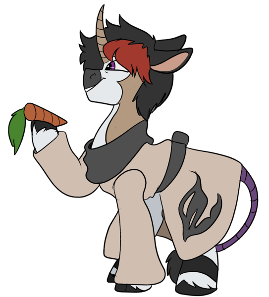 Size: 1955x2160 | Tagged: safe, artist:brainiac, derpibooru import, oc, oc:azaan, unofficial characters only, pony, donkeycorn, image, male, png, samurai, simple background, solo, stallion, transparent background