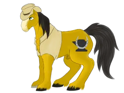 Size: 1024x768 | Tagged: suggestive, artist:katpocketmonster, derpibooru import, oc, oc:ironhoof, unofficial characters only, earth pony, pony, image, male, nudity, png, sheath, simple background, solo, solo male, stallion, transparent background