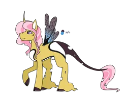 Size: 1280x960 | Tagged: suggestive, artist:katpocketmonster, derpibooru import, oc, unnamed oc, unofficial characters only, changepony, hybrid, pony, image, male, nudity, png, sheath, simple background, solo, stallion, transparent background