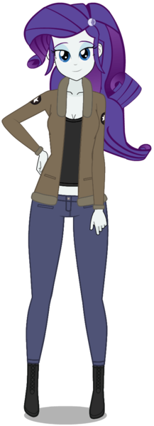 Size: 447x1235 | Tagged: safe, artist:edy_january, derpibooru import, rarity, human, equestria girls, equestria girls series, boots, breasts, busty rarity, clothes, denim, g4, geode of shielding, girls und panzer, humanized, image, jacket, jeans, kisekae, lt.rarity, magical geodes, military, military uniform, pants, png, saunders, shirt, shoes, simple background, solo, transparent background, uniform, united kingdom