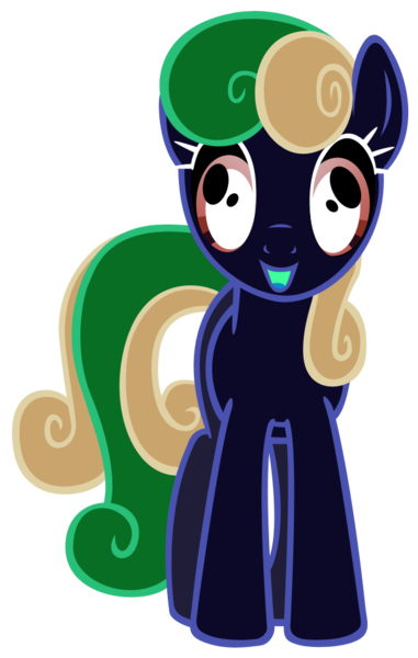 Size: 603x950 | Tagged: safe, artist:j-brony, derpibooru import, edit, bon bon, sweetie drops, earth pony, pony, season 2, the super speedy cider squeezy 6000, adorabon, background pony, cute, female, g4, image, inverted colors, mare, open mouth, png, simple background, singing, solo, transparent background, vector