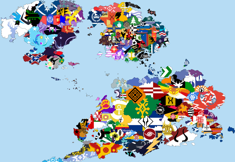 Size: 2967x2048 | Tagged: safe, artist:mustaphatr, derpibooru import, equestria at war mod, alternate universe, flag, flag map, griffonia, high res, image, map, map of equestria, no pony, pixel art, png, zebrica