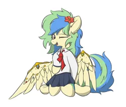 Size: 4258x3634 | Tagged: safe, alternate version, artist:hcl, derpibooru import, oc, oc:hcl, unofficial characters only, pegasus, pony, image, png, simple background, solo, white background