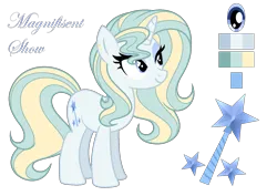 Size: 1629x1151 | Tagged: safe, artist:lunerymish, derpibooru import, oc, oc:magnificent show, unofficial characters only, pony, unicorn, base used, female, image, mare, offspring, parent:prince blueblood, parent:trixie, parents:bluetrix, png, simple background, solo, transparent background