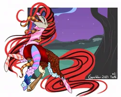 Size: 1001x801 | Tagged: semi-grimdark, artist:thesaltqueen, derpibooru import, oc, oc:candymare, ponified, candy pony, food pony, ghoul, original species, pony, undead, candy, creepypasta, food, halloween, holiday, image, jpeg, monster, multiple mouths, nightmare night, solo, something sweet to bite, spooky, teeth