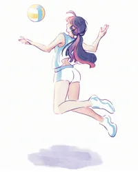 Size: 2048x2560 | Tagged: safe, artist:xiaojin315, derpibooru import, part of a set, twilight sparkle, human, female, humanized, image, jpeg, solo, sports, volleyball