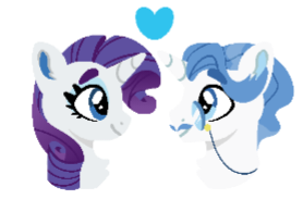 Size: 278x183 | Tagged: safe, artist:artinandwritin8, derpibooru import, fancypants, rarity, pony, unicorn, female, image, male, mare, png, ship:raripants, shipping, simple background, stallion, straight, transparent background