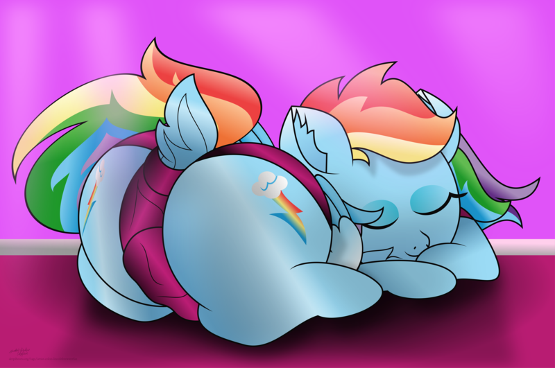 Size: 7753x5146 | Tagged: questionable, artist:lincolnbrewsterfan, derpibooru import, rainbow dash, pegasus, pony, .svg available, absurd resolution, alternate cutie mark, alternate design, alternate hairstyle, anus cameltoe, beautiful, both cutie marks, bottom heavy, butt, cameltoe, chest fluff, clothes, colored wings, curled up, cute, dancer, dashabetes, dock, dock fluff, ear fluff, eyeshadow, female, folded wings, gradient mane, gradient tail, image, inkscape, latex, latex suit, leotard, lidded eyes, lying down, makeup, mare, multicolored hair, multicolored mane, multicolored tail, nc-tv signature, peaceful, plot, png, ponyloaf, prone, rainbow hair, rainbow tail, rainbutt dash, rear view, resting, shading, shadow, shiny, shiny butt, signature, sleeping, sleepydash, smiling, snuggling, solo, solo female, style, tail, tail hole, two toned wings, vector, watermark, website, wings