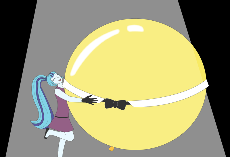 Size: 1739x1190 | Tagged: safe, artist:hakdurbin, derpibooru import, sonata dusk, human, equestria girls, adorasexy, balloon, bowtie, cargo ship, clothes, collar, cute, dancing, gloves, image, png, ponytail, sexy, shipping, stage light