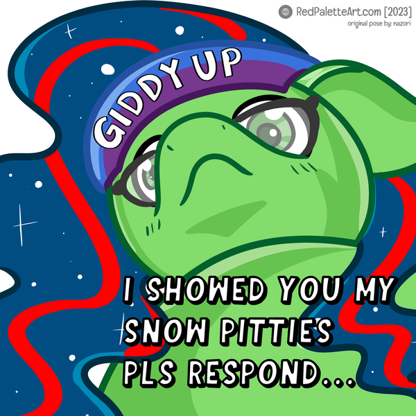 Size: 2500x2500 | Tagged: safe, artist:redpalette, derpibooru import, oc, oc:anonfilly, oc:nasapone, pony, 4chan, cel shading, female, filly, glasses, image, meme, png, shading, shitposting, snowpity