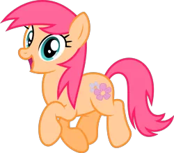 Size: 6329x5596 | Tagged: safe, artist:starryshineviolet, derpibooru import, tropical spring, earth pony, pony, magical mystery cure, absurd resolution, background pony, cute, female, happy, image, looking at you, mare, open mouth, png, prancing, simple background, smiling, smiling at you, transparent background, vector