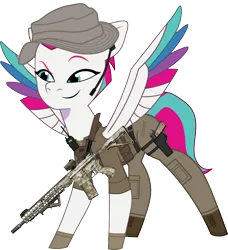 Size: 1166x1279 | Tagged: safe, artist:edy_january, artist:prixy05, derpibooru import, edit, vector edit, zipp storm, pegasus, pony, g5, my little pony: tell your tale, ar15, armor, assault rifle, body armor, boots, call of duty, call of duty: modern warfare 2, call of duty: warzone, captain price, clothes, combat knife, cpt.price, delta team, equipment, gears, gloves, gun, handgun, image, insurgency: sandstorm, knife, m1911, m4a1, pistol, png, radio, rifle, shoes, simple background, solo, special forces, tactical vest, task forces 141, transparent background, uniform hat, united kingdom, us army, vector, vest, weapon