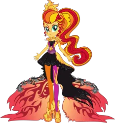 Size: 2513x2691 | Tagged: safe, derpibooru import, sunset shimmer, equestria girls, rainbow rocks, sunset shimmer's time to shine, image, png, wings