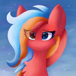 Size: 2048x2048 | Tagged: safe, artist:gaffy, derpibooru import, oc, oc:gaffy, pegasus, bust, cheek fluff, chest fluff, ear fluff, image, jpeg, pegasus oc, portrait, wings