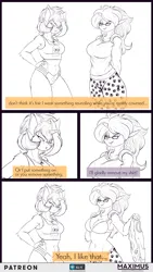 Size: 4320x7680 | Tagged: suggestive, artist:maximus, derpibooru import, oc, oc:solaria, oc:sunlight stellaris, anthro, unicorn, comic, image, png