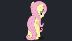 Size: 1920x1080 | Tagged: safe, artist:ffan nboobs, derpibooru import, fluttershy, human, pegasus, animated, butt, butt shake, cute, female, image, looking at you, looking back, male, plot, rick astley, rickroll, show accurate, shyabetes, talking to viewer, team fortress 2, weapon, webm, youtube link