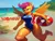 Size: 1024x768 | Tagged: suggestive, ai content, machine learning generated, stable diffusion, scootaloo, anthro, pegasus, baywatch, beach, breasts, buoy, busty scootaloo, clothes, determined, image, lifeguard, lifeguard scootaloo, one-piece swimsuit, png, running, seductive look, sexy, solo, swimsuit