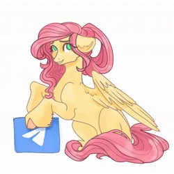 Size: 1024x1024 | Tagged: safe, artist:sorninay, derpibooru import, fluttershy, pegasus, pony, image, jpeg, simple background, solo, white background