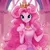 Size: 1024x1024 | Tagged: safe, ai content, artist:princesslady94two, derpibooru import, machine learning generated, pinkie pie, anthro, accessories, clothes, crown, dress, hand, image, jewelry, jpeg, princess pinkie pie, regalia