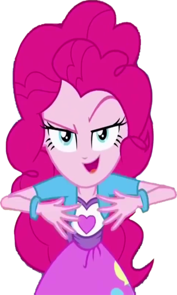 Size: 1514x2520 | Tagged: safe, artist:homersimpson1983, derpibooru import, edit, edited screencap, screencap, pinkie pie, human, equestria girls, background removed, female, image, looking at you, png, simple background, solo, transparent background