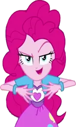 Size: 1514x2520 | Tagged: safe, artist:homersimpson1983, derpibooru import, edit, edited screencap, screencap, pinkie pie, human, equestria girls, background removed, female, image, looking at you, png, simple background, solo, transparent background