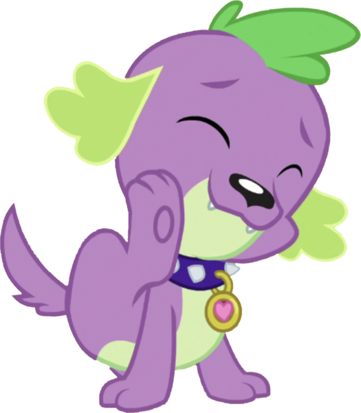 Size: 2204x2520 | Tagged: safe, derpibooru import, edit, edited screencap, editor:homersimpson1983, screencap, spike, spike the regular dog, dog, equestria girls, background removed, collar, image, male, not a vector, png, solo