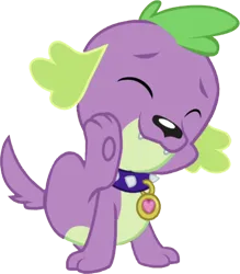 Size: 2204x2520 | Tagged: safe, derpibooru import, edit, edited screencap, editor:homersimpson1983, screencap, spike, spike the regular dog, dog, equestria girls, background removed, collar, image, male, not a vector, png, solo