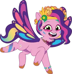 Size: 1125x1164 | Tagged: safe, artist:prixy05, derpibooru import, pipp petals, pegasus, pony, g5, my little pony: tell your tale, bridlewoodstock, bridlewoodstock (tell your tale), female, flying, image, mare, png, simple background, solo, spread wings, transparent background, vector, wings